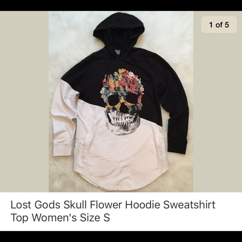Lost Gods Skull hoodie